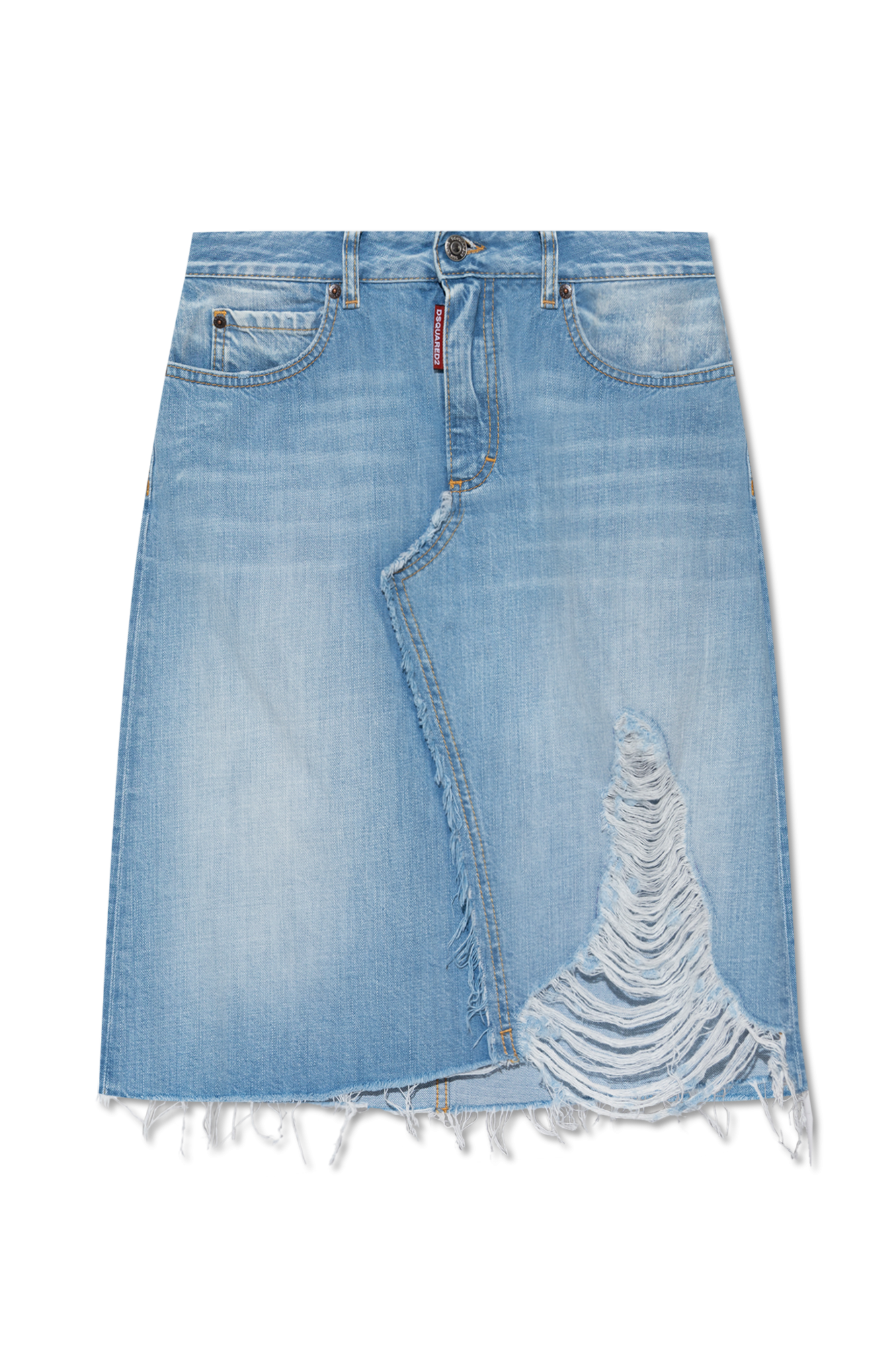 Blue Denim skirt Dsquared2 Vitkac GB